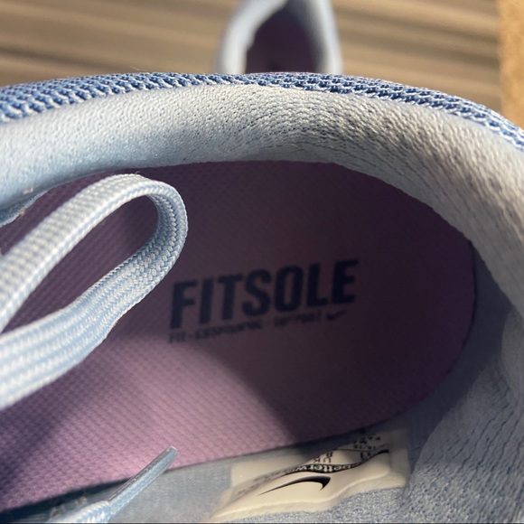 🌹 Nike Flex Fury 2Women Running Shoe Blue/Pink 11 - Picture 9 of 10